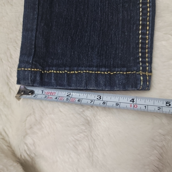 Dereon by Beyonce's Skinny Stretchy Low Rise Denim Blue Jeans in Size 2 - Picture 14 of 16